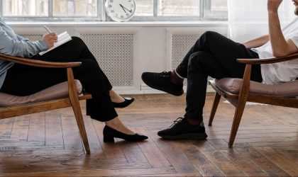 One on one counselling session